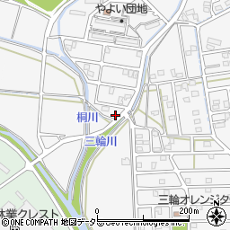 静岡県藤枝市岡部町三輪1476-69周辺の地図