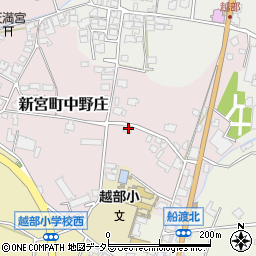 兵庫県たつの市新宮町中野庄189周辺の地図