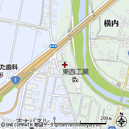 静岡県藤枝市横内1087-6周辺の地図