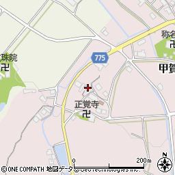 滋賀県甲賀市甲賀町滝2130周辺の地図