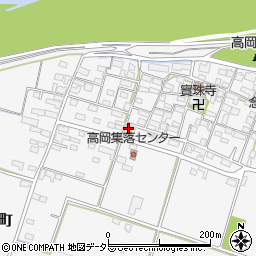 三重県鈴鹿市高岡町366周辺の地図