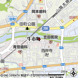 田中洋裁店周辺の地図