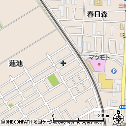 京都府宇治市小倉町蓮池127-4周辺の地図