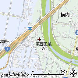 静岡県藤枝市横内1086周辺の地図