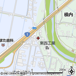 静岡県藤枝市横内1088-4周辺の地図