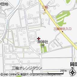 静岡県藤枝市岡部町三輪1352-15周辺の地図