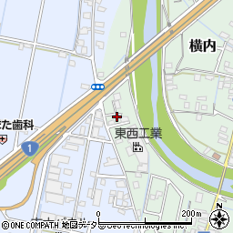 静岡県藤枝市横内1087周辺の地図