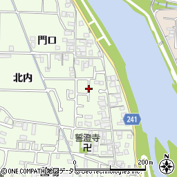 京都府宇治市槇島町北内周辺の地図