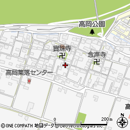 三重県鈴鹿市高岡町853周辺の地図