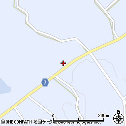 島根県立矢上高等学校　第二農場周辺の地図