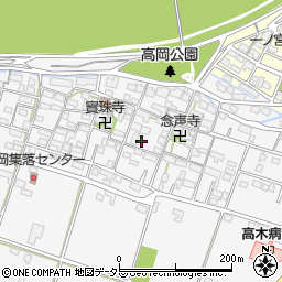 三重県鈴鹿市高岡町846周辺の地図