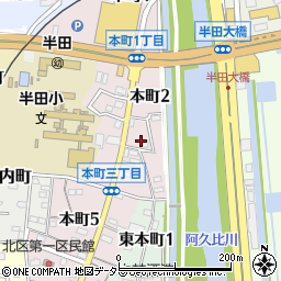 岩田石材店周辺の地図
