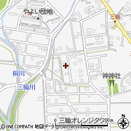 静岡県藤枝市岡部町三輪1505-9周辺の地図