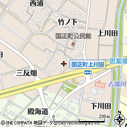 愛知県岡崎市国正町稲荷4周辺の地図