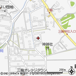 静岡県藤枝市岡部町三輪1352-9周辺の地図