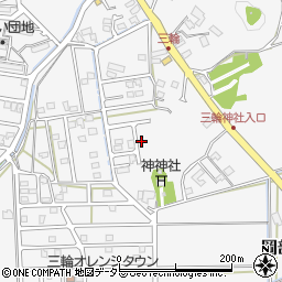 静岡県藤枝市岡部町三輪1352-17周辺の地図