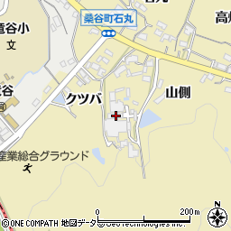 愛知県岡崎市桑谷町山側21周辺の地図