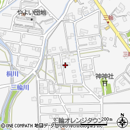 静岡県藤枝市岡部町三輪1508-2周辺の地図