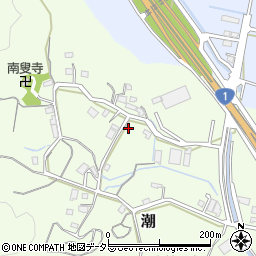 静岡県藤枝市潮498周辺の地図