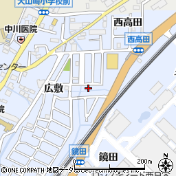 京都府乙訓郡大山崎町大山崎斗加坪1-57周辺の地図