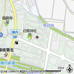 静岡県藤枝市横内2207周辺の地図