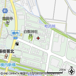 静岡県藤枝市横内2207周辺の地図