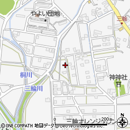 静岡県藤枝市岡部町三輪1503周辺の地図