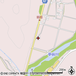 兵庫県姫路市夢前町置本480-3周辺の地図