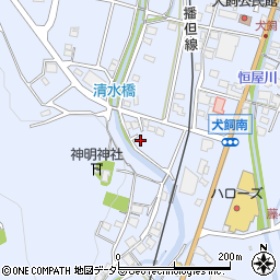 兵庫県姫路市香寺町犬飼607周辺の地図