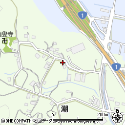 静岡県藤枝市潮497周辺の地図