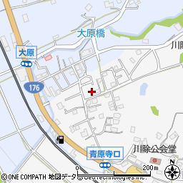 兵庫県三田市川除390周辺の地図