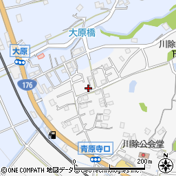 兵庫県三田市川除389周辺の地図