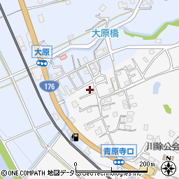 兵庫県三田市川除363周辺の地図