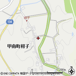甲賀市立　甲南公民館第３学区分館周辺の地図