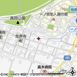 三重県鈴鹿市高岡町701周辺の地図