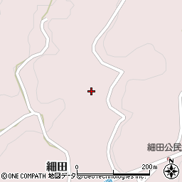 岡山県加賀郡吉備中央町細田654周辺の地図