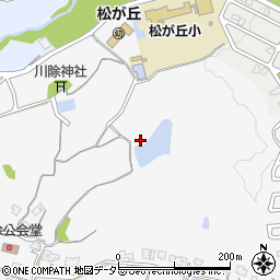 兵庫県三田市川除482周辺の地図