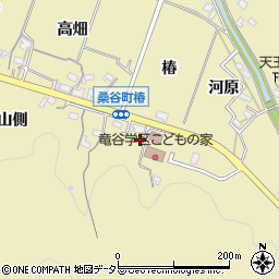 愛知県岡崎市桑谷町一斗目3周辺の地図