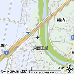 静岡県藤枝市横内1098周辺の地図