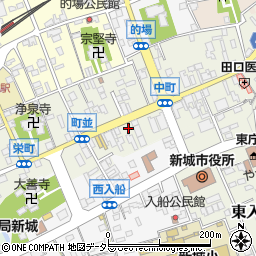 井上豆腐店周辺の地図