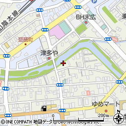 浜田橋周辺の地図
