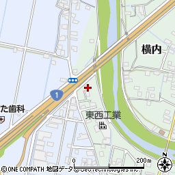 静岡県藤枝市横内1096周辺の地図