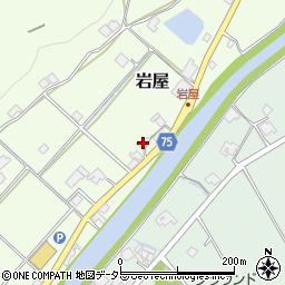 兵庫県加東市岩屋128周辺の地図