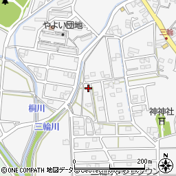 静岡県藤枝市岡部町三輪1503-15周辺の地図