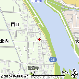 加賀爪電気宇治店周辺の地図