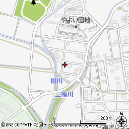 静岡県藤枝市岡部町三輪1476-27周辺の地図