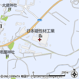 日本磁性材工業周辺の地図