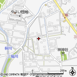静岡県藤枝市岡部町三輪1507周辺の地図