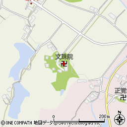 文珠院周辺の地図
