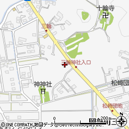 静岡県藤枝市岡部町三輪1335周辺の地図